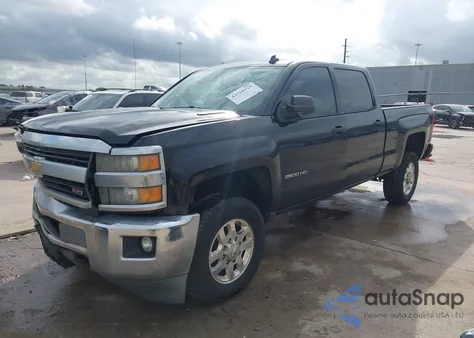 2015 Chevrolet Silverado 2500Hd Lt из США, поврежденный, VIN 1GC1KVE85FF130548